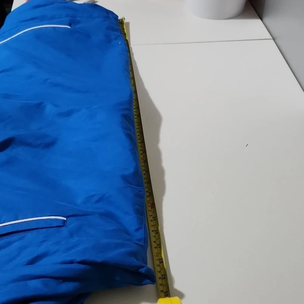 WP Golf Jacket Mens Weatherproof Wind Breaker Size XXL Blue